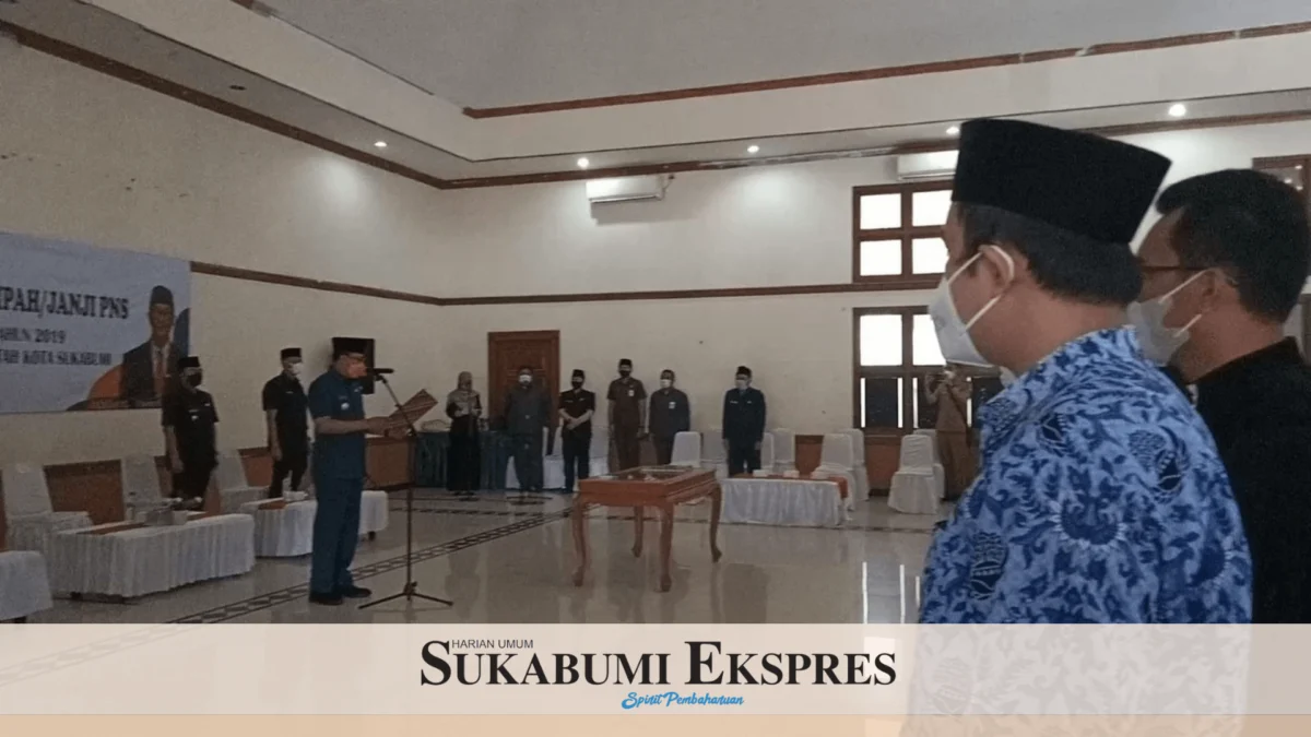 Sebanyak 117 CPNS Diangkat jadi PNS