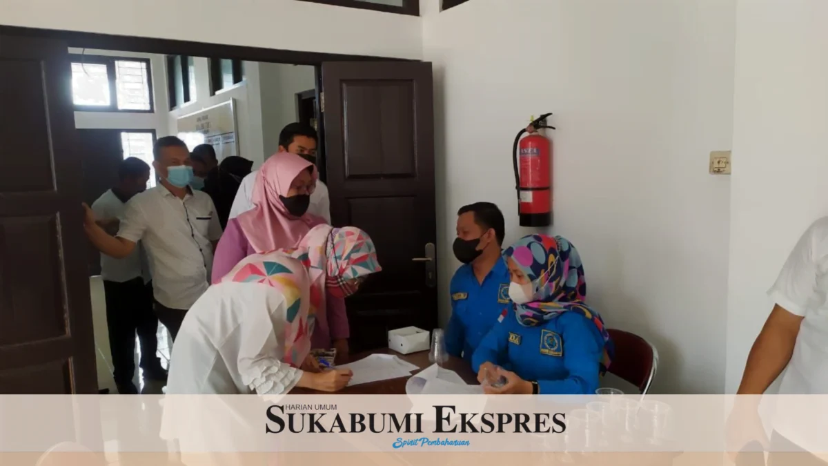 Pegawai Disdikbud Kota Sukabumi Dites Urine