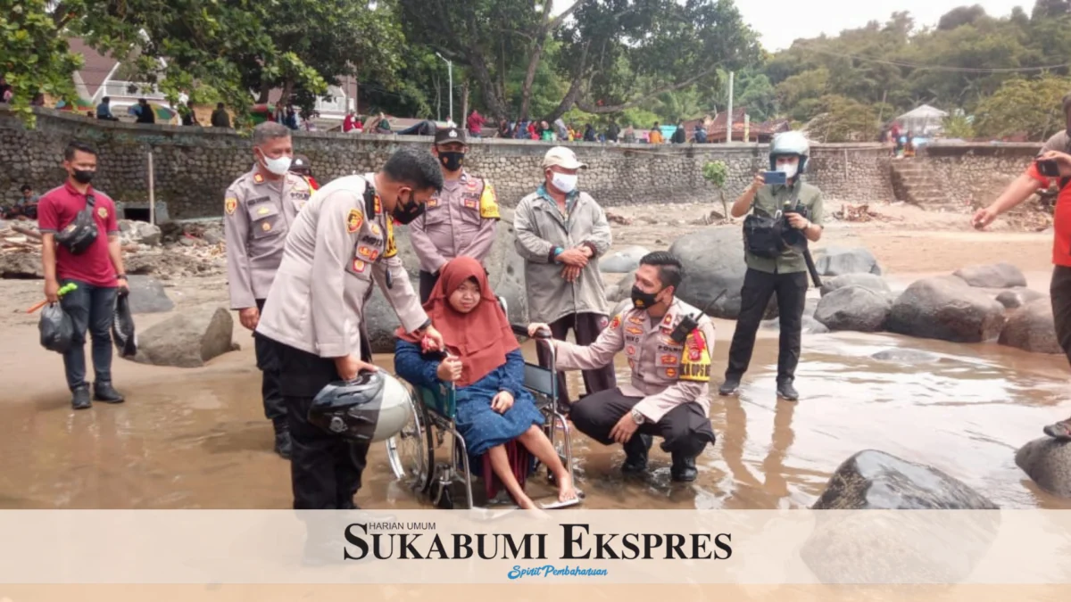 Cek lokasi wisata, Kapolres bantu wujudkan mimpi gadis difabel