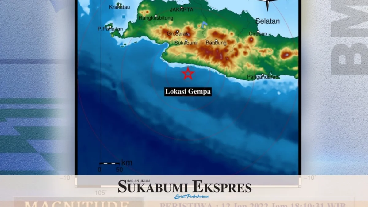 Terjadi Gempa Bermagnitudo