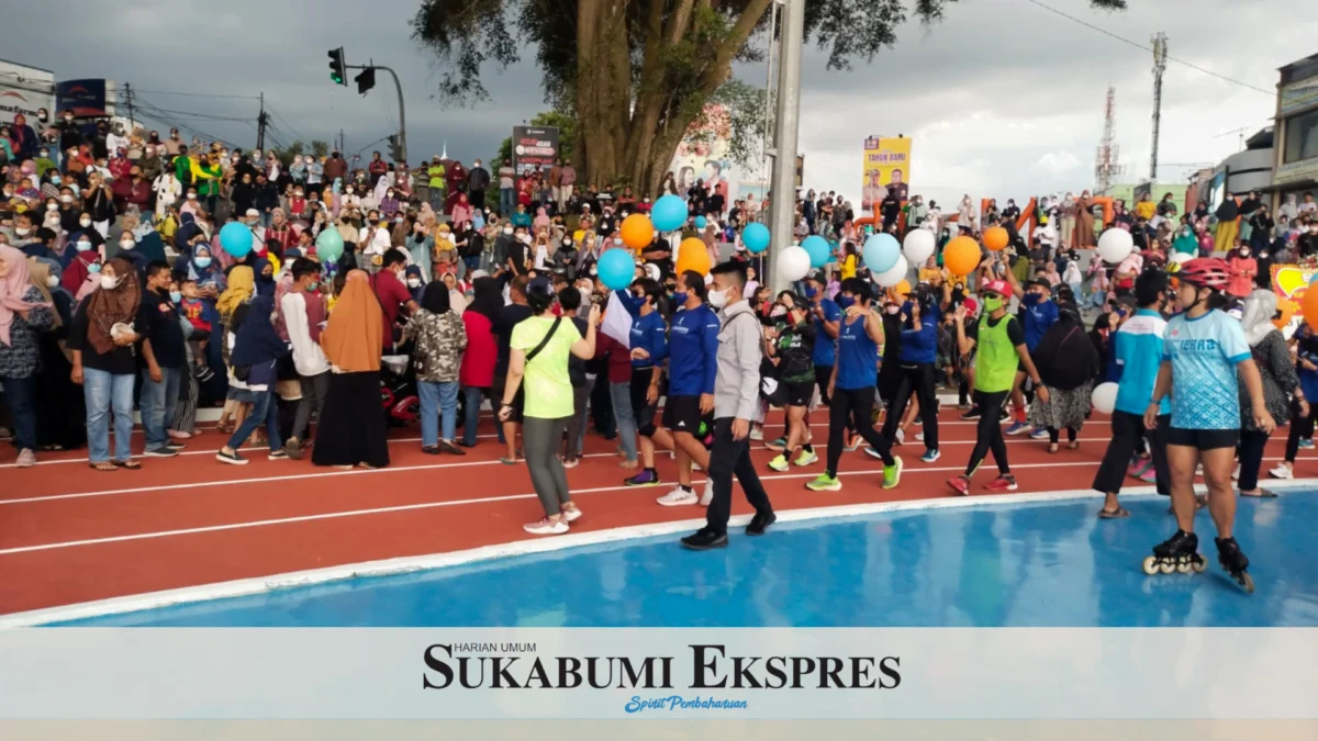 Lapang Merdeka Kota Sukabumi Ditutup