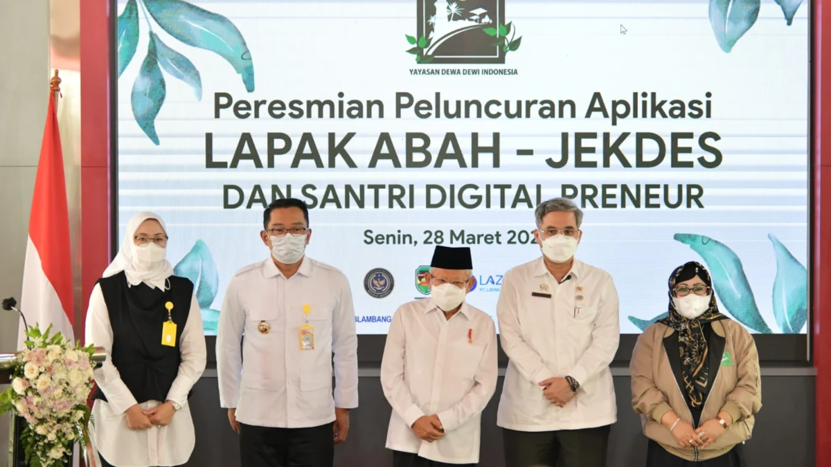 Wapres - Gubernur Luncurkan Lapak Abah Ojek Desa