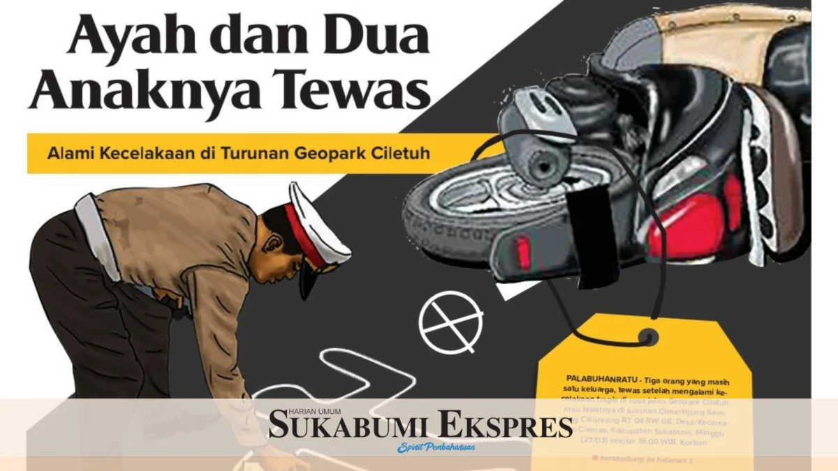 Ayah dan Dua Anaknya Tewas