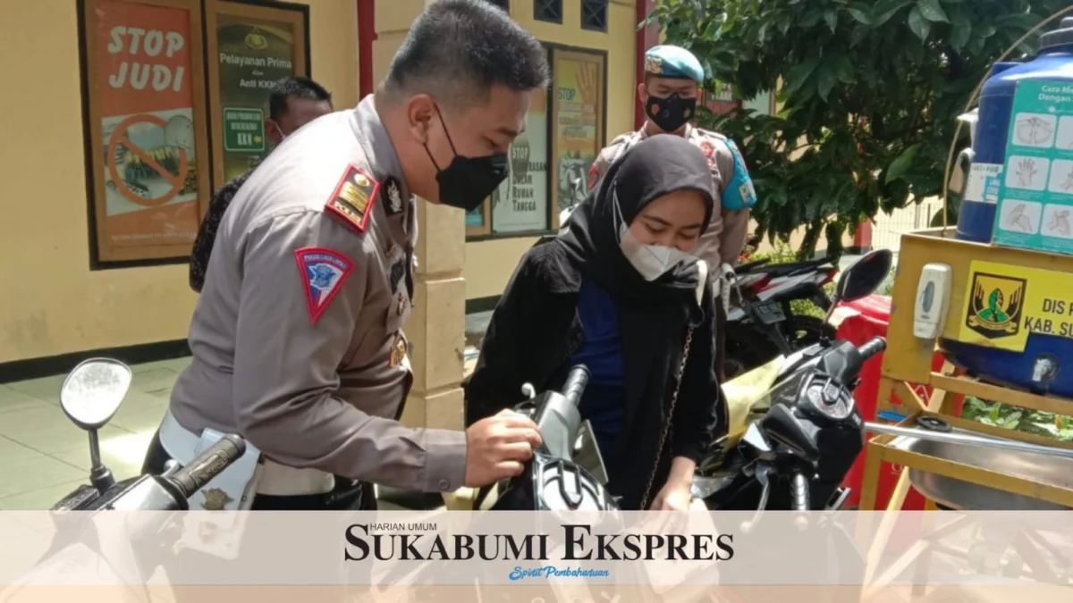 Polres Sukabumi Serahkan Motor