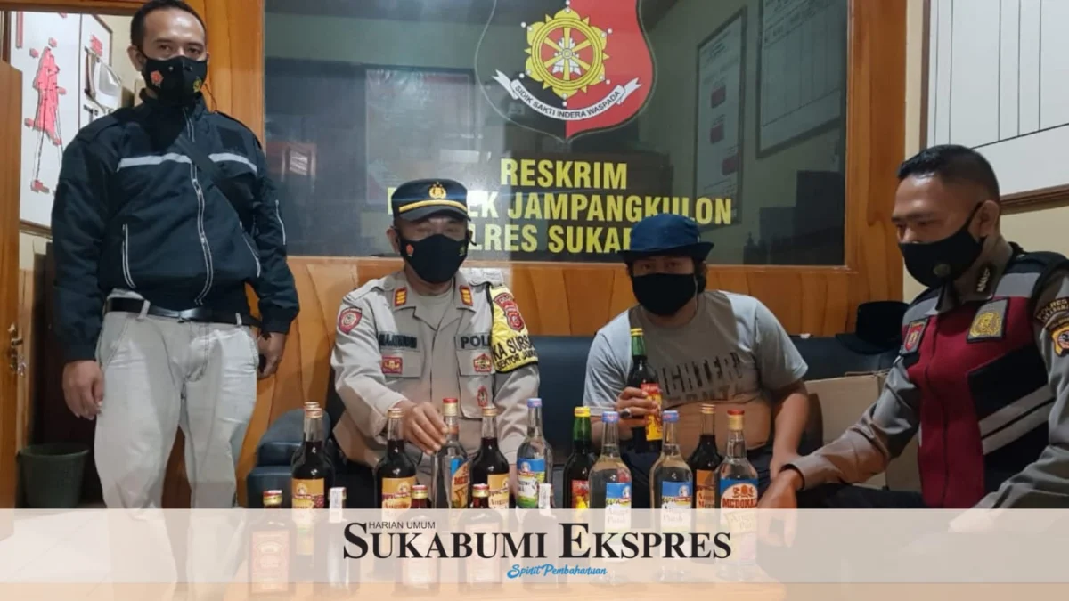 Jual Miras Berkedok Toko Mainan, Jajaran Polsek di Wilkum Polres Sukabumi Razia Serentak