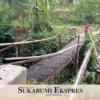 Sepeda Motor Pasutri Terpeleset
