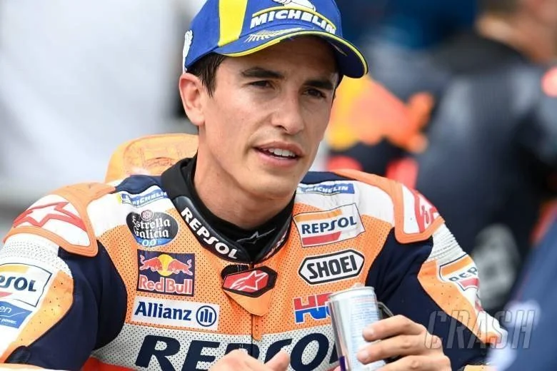 Marc Marquez Jatuh