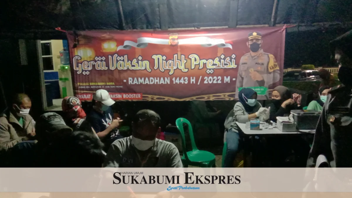 Vaksinasi Digelar Malam