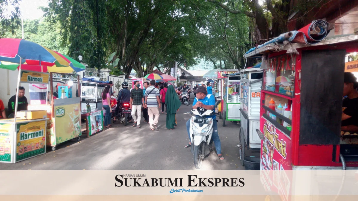 Alun-alun Palabuhanratu Jadi Pusat Kuliner