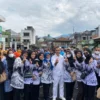 Wali Kota Sukabumi dan Ribuan Guru Belanja ke Pasar Pelita, Kadis P dan K Sangat Mendukung dan Mengapresiasi