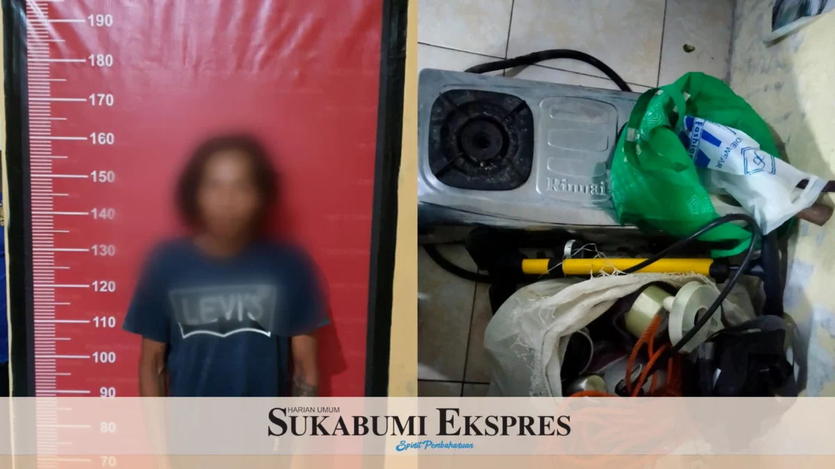 Nekat Curi Perabotan Rumah Tangga