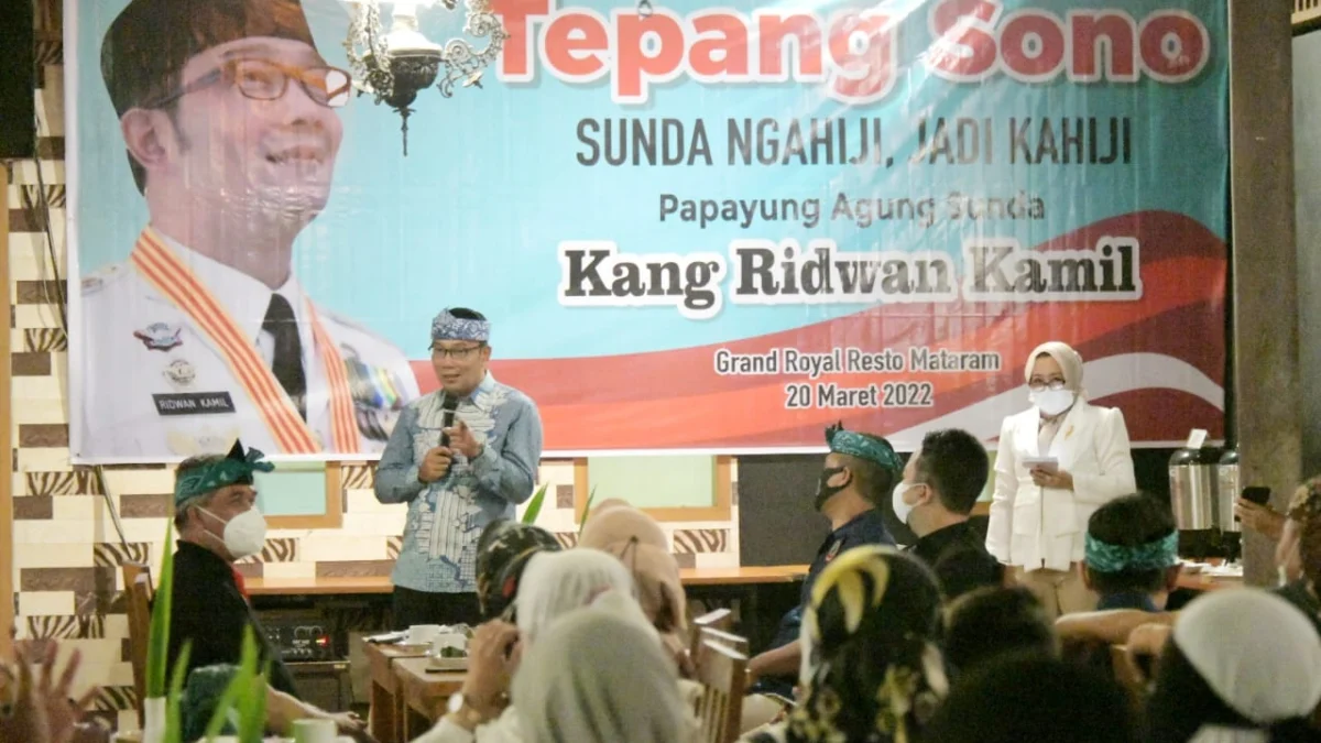 Gubernur Ridwan Kamil Temui Warga Sunda di NTB