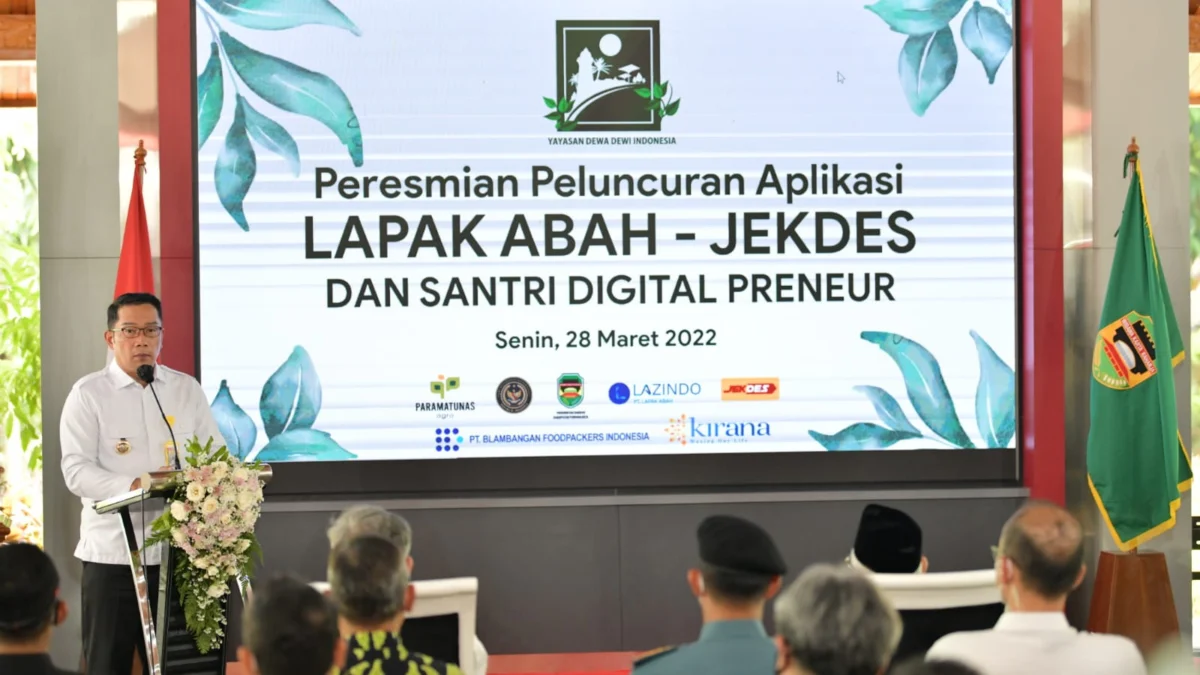 Wapres - Gubernur Luncurkan Lapak Abah - Ojek Desa