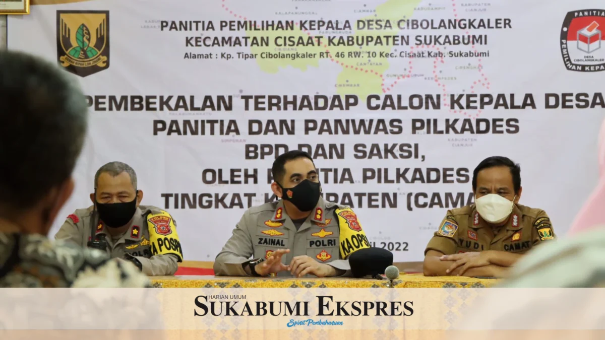 Kapolres Pantau Kesiapan Pilkades di Dua Kecamatan