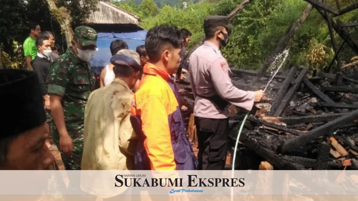 Dua Unit Rumah di Waluran Ludes Terbakar