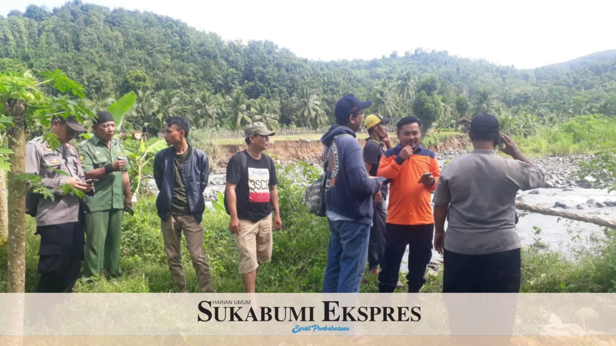 Pemacing Ikan Sidat Terbawa Arus