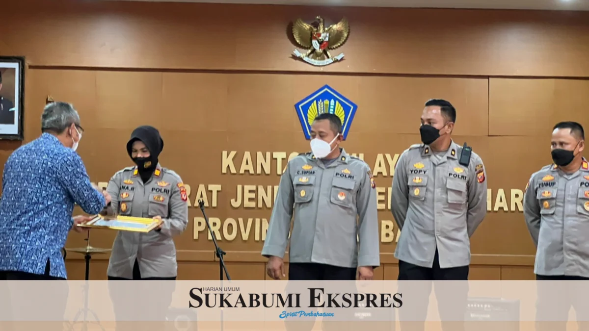 Polres Sukabumi kota Dianugerahi Penghargaan dari DJPb Jabar