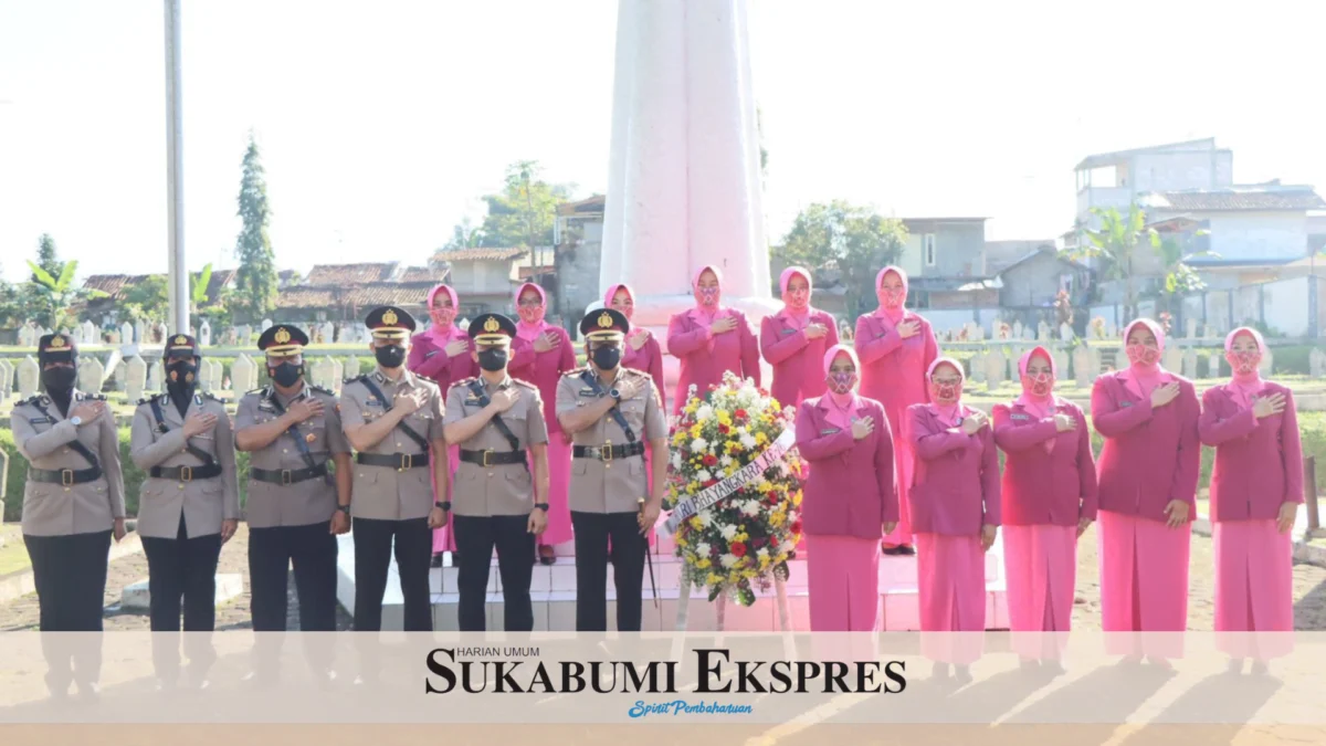 Peringati HUT Bhayangkara, Digelar Ziarah dan Tabur Bunga di TMP