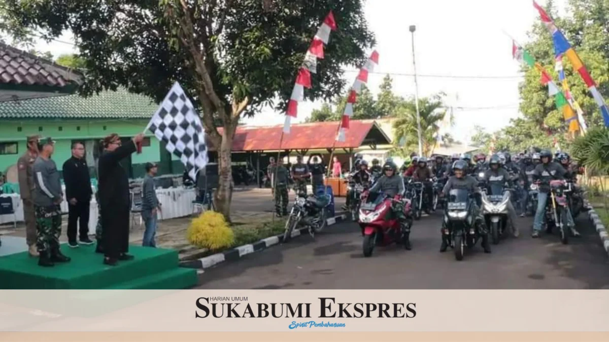 Gandeng Bikers Kodam III Siliwangi Gelar Touring