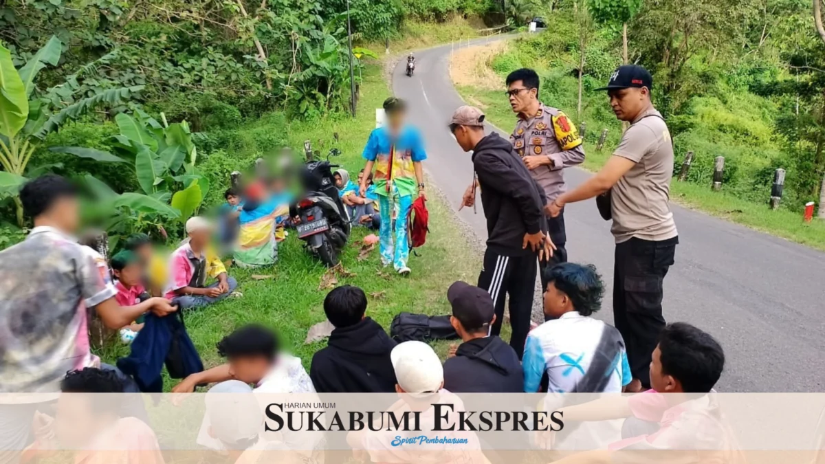 Bawa Sajam Puluhan Pelajar SMK Diamankan Polisi