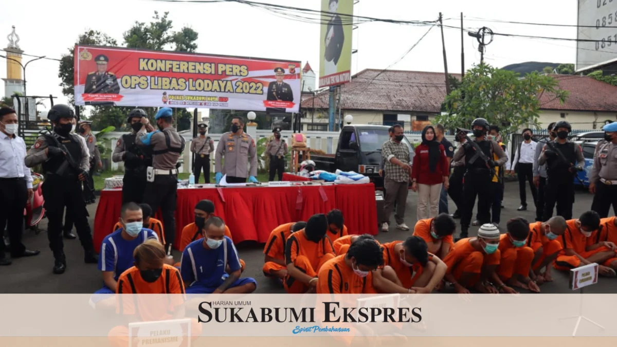 Ungkap 38 Kasus dan Tangkap 56 Tersangka