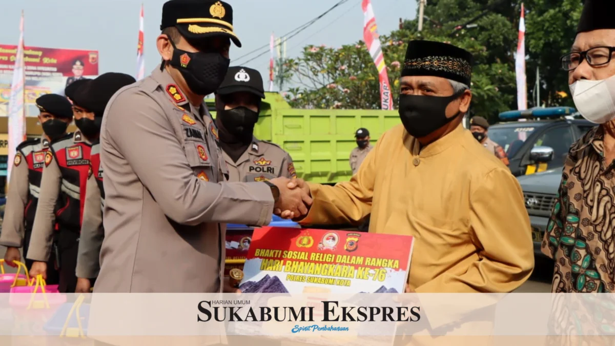 Polres Sukot Gelar Baksos Jelang HUT Bhayangkara