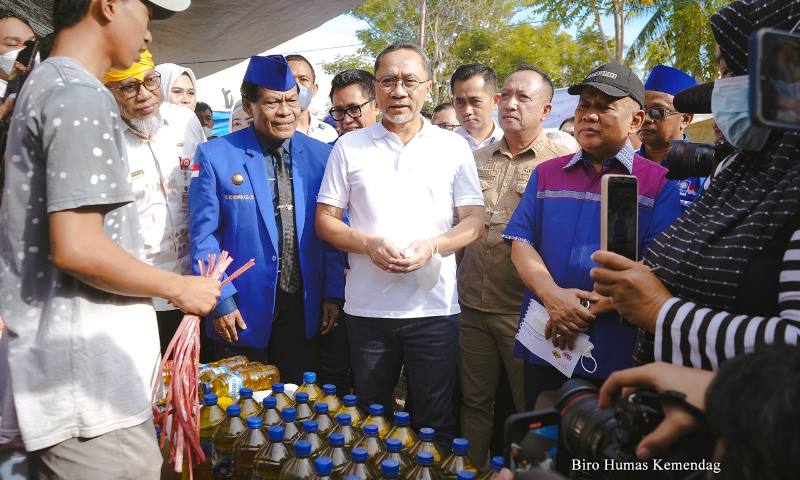 Harga Minyak Goreng Curah - mendag zulhas