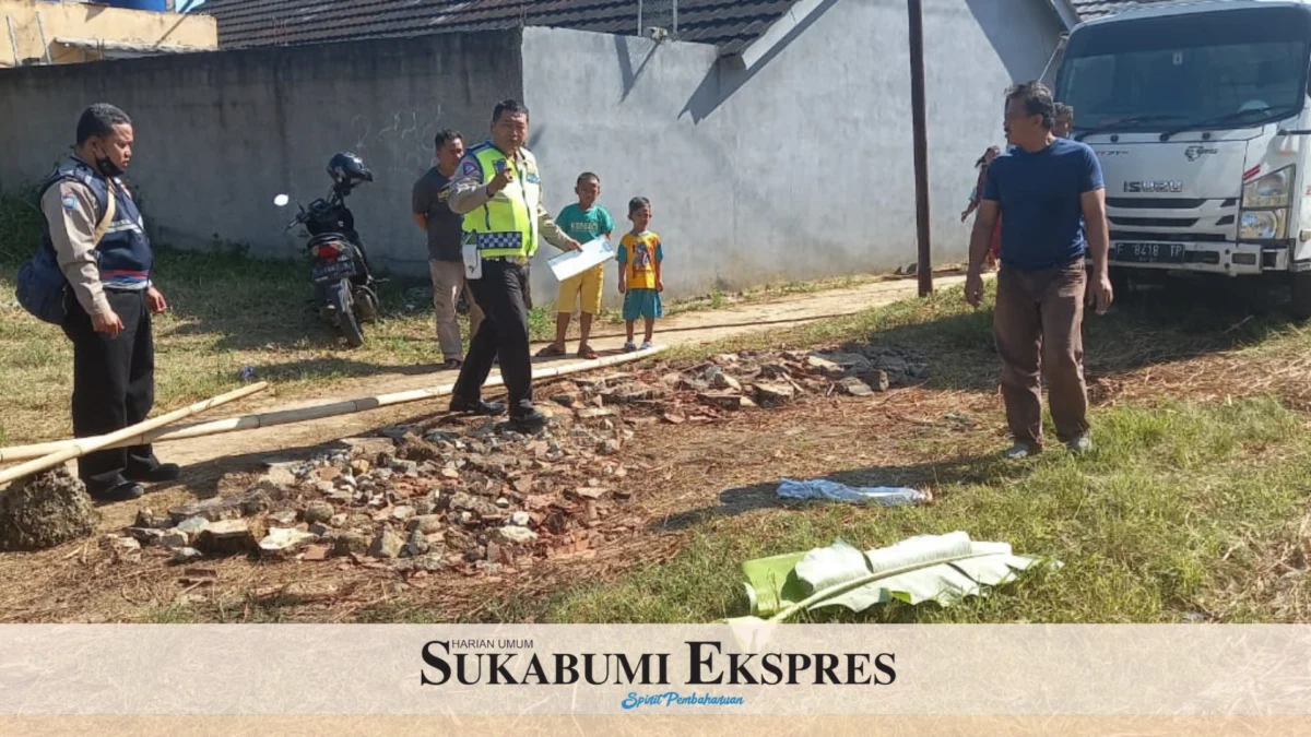 Pelajar SD Tewas Terlindas Truk di Sukabumi