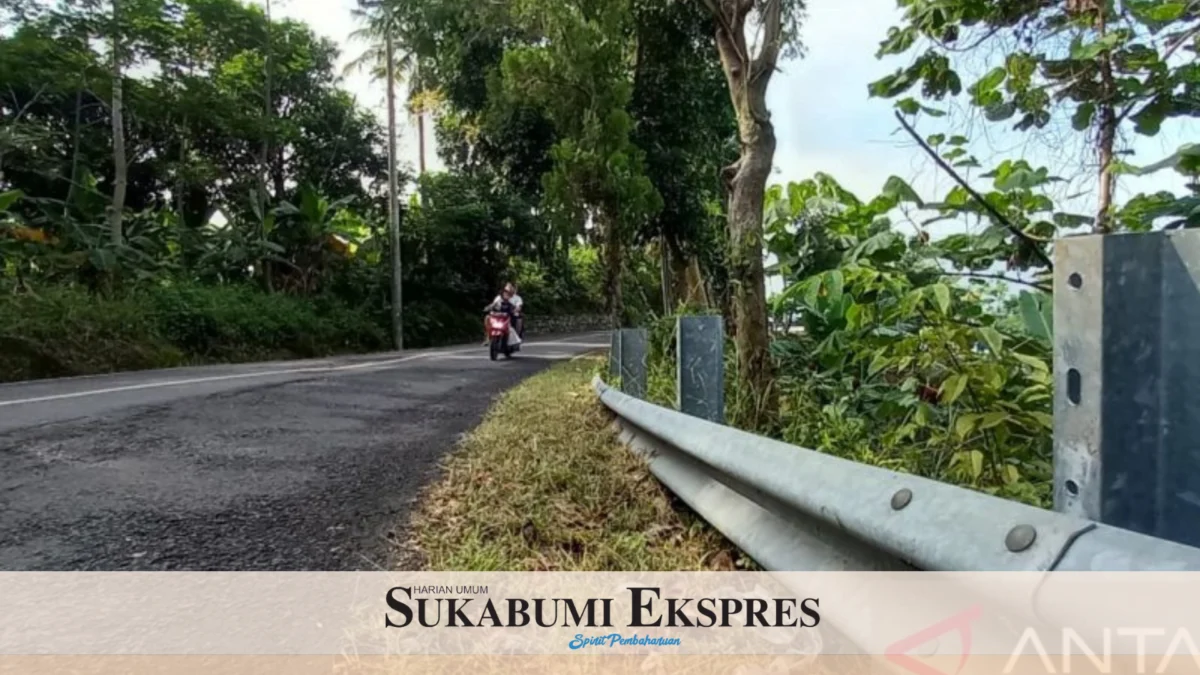 Rambu Lalin di Jalur Geopark Hilang Dicuri