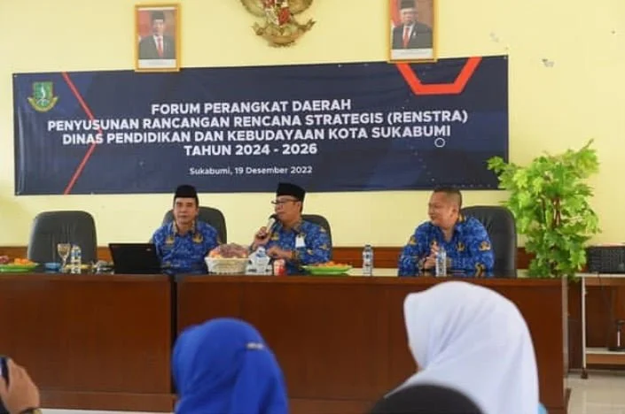 Disdikbud Kota Sukabumi Susun Renstra Pendidikan 2024-2026