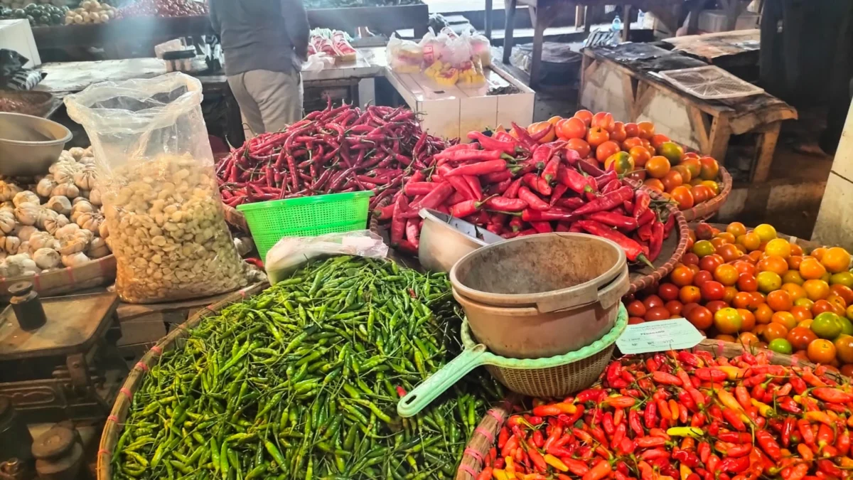 Dipicu Cuaca, Harga Komoditas di Kota Sukabumi Naik