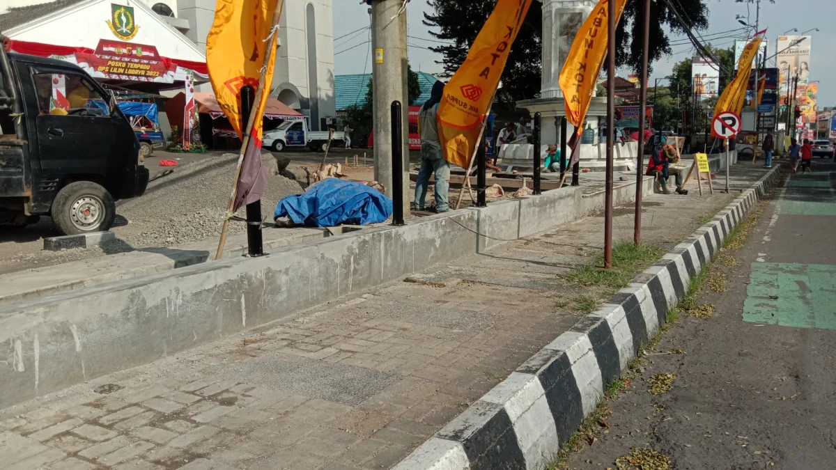 Gedung Juang Terintegrasi dengan Lapdek dan Alun-alun, Saat Ini dalam Tahap Renovasi