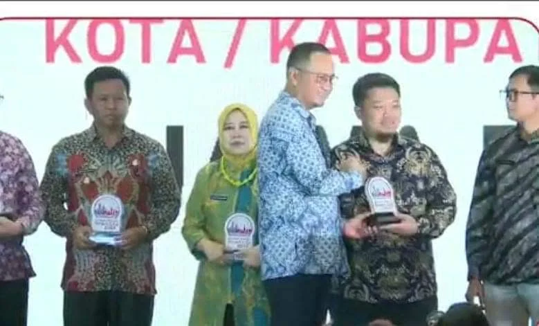 Diskominfo Kabupaten Sukabumi Raih Penghargaa Smart City 2022