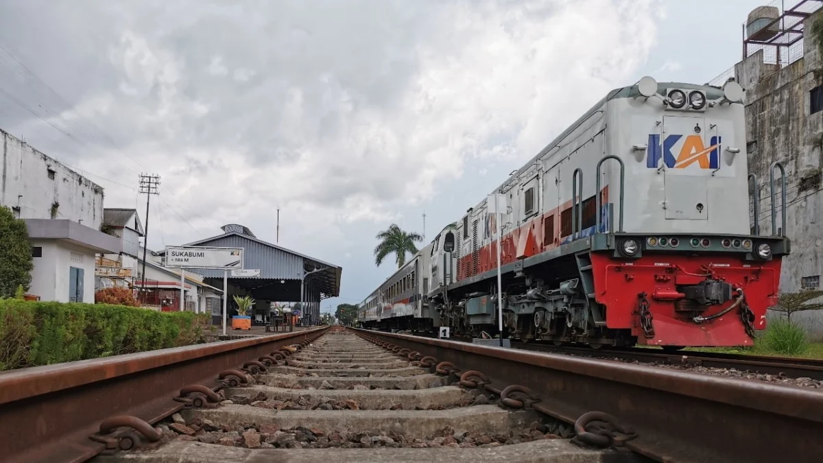 Polisi Amankan Oknum Penumpang yang Rusak Loket Stasiun Sukabumi