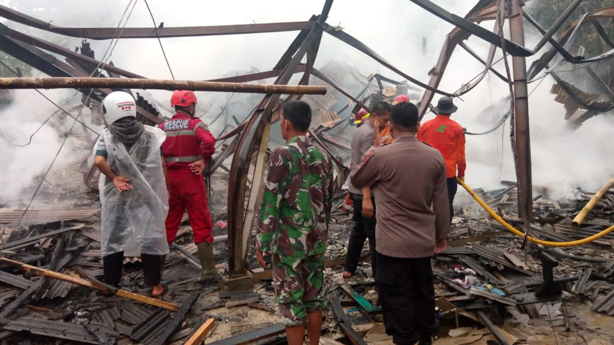 Balita di Jampangtengah Menjadi Korban Kebakaran yang Diduga Akibat Arus Pendek Listrik