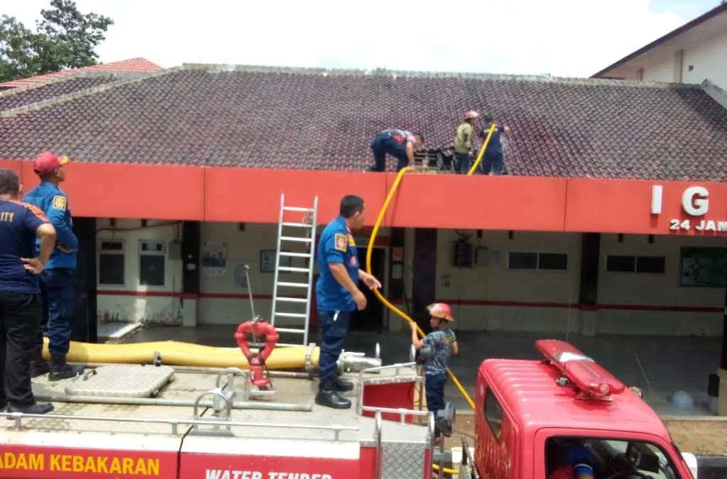 IGD RSUD Palabuhanratu Terbakar, Puluhan Pasien Dievakuasi