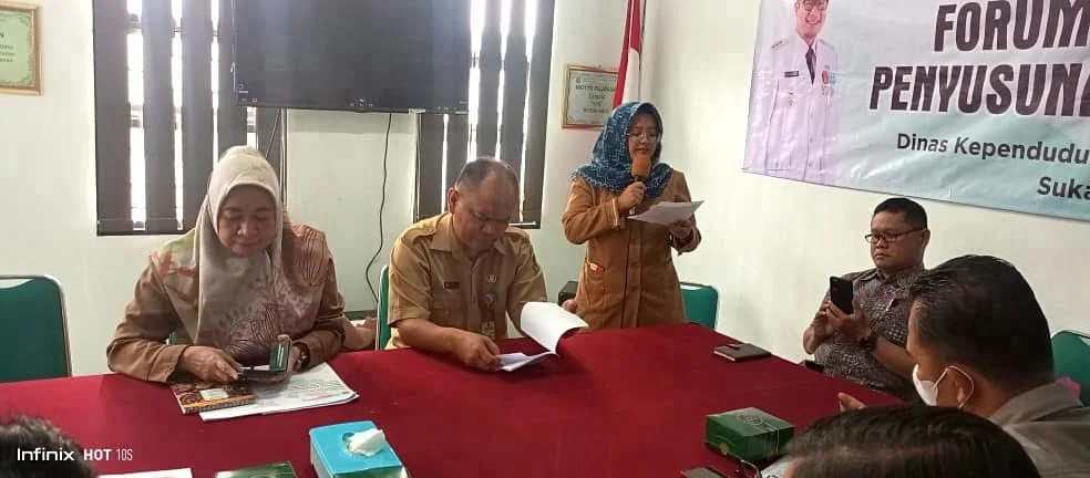 Disdukcapil melaksanakan FPD Penyusunan Renstra 2024-2026