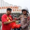 Kapolres Gelar Touring dan Baksos Bareng Komunitas Vespa