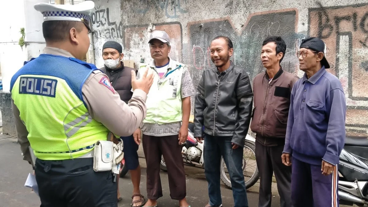 Opang jadi Target Sosialisasi Tilang Elektronik