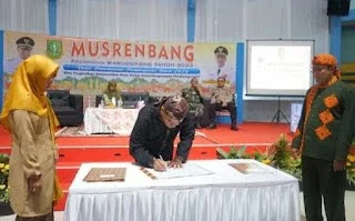 Musrenbang Kecamatan Warudoyong, Wali Kota Apresiasi Adanya MoU Pemasaran Produk UMKM