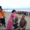 Puluhan BAJA Polres Sukabumi Lakukan Tadisi pembaretan,