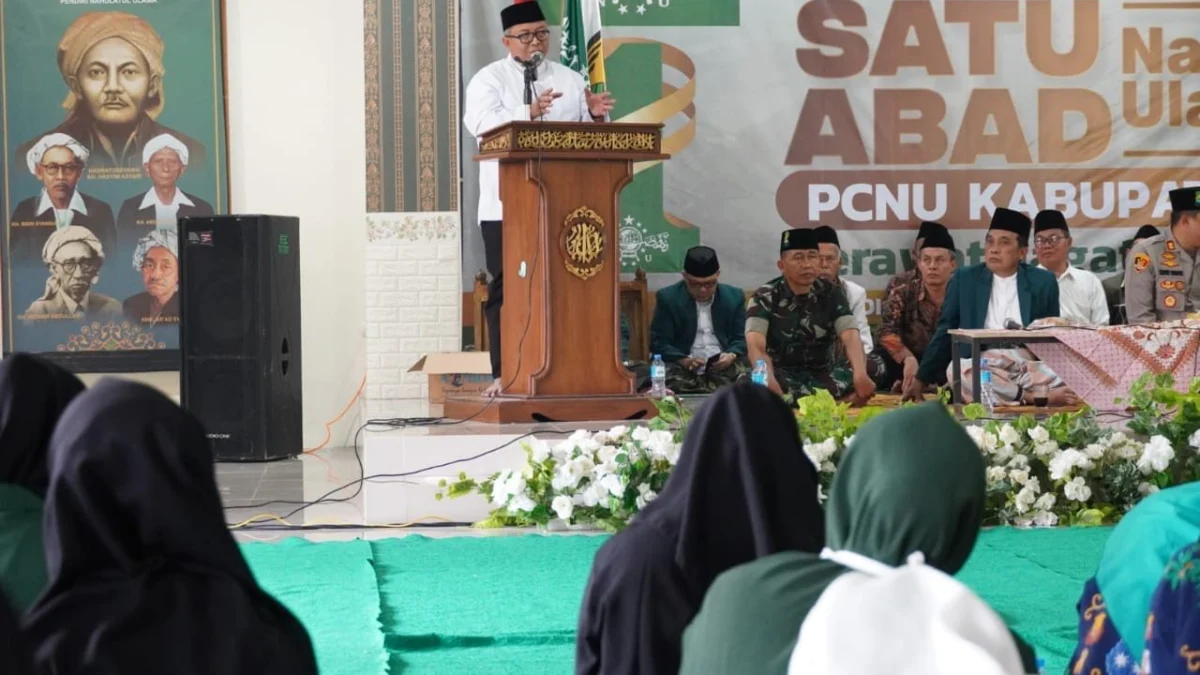 Bupati Minta PCNU Jaga Kekompakan dan Berkontribusi Untuk NKRI