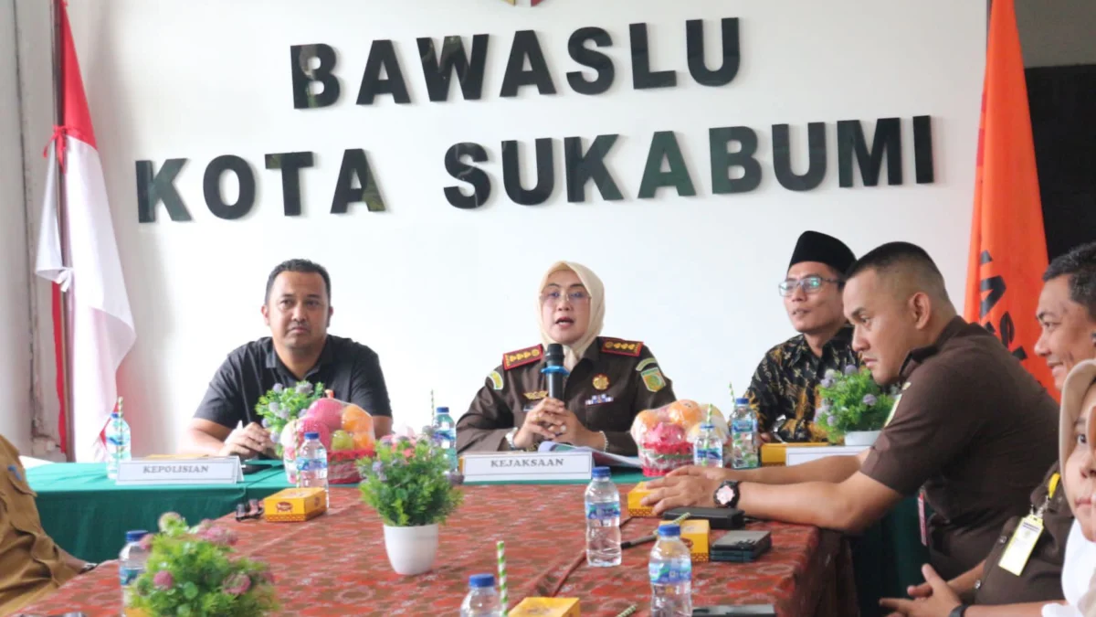 Kejari Hadiri Giat Sentra Gakkumdu dengan Bawaslu Sukabumi