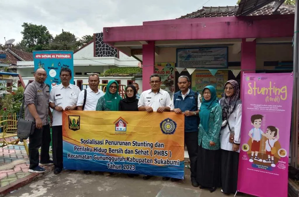 Aparat Kecamatan Gunungguruh Sosialisasi Pencegahan Stunting