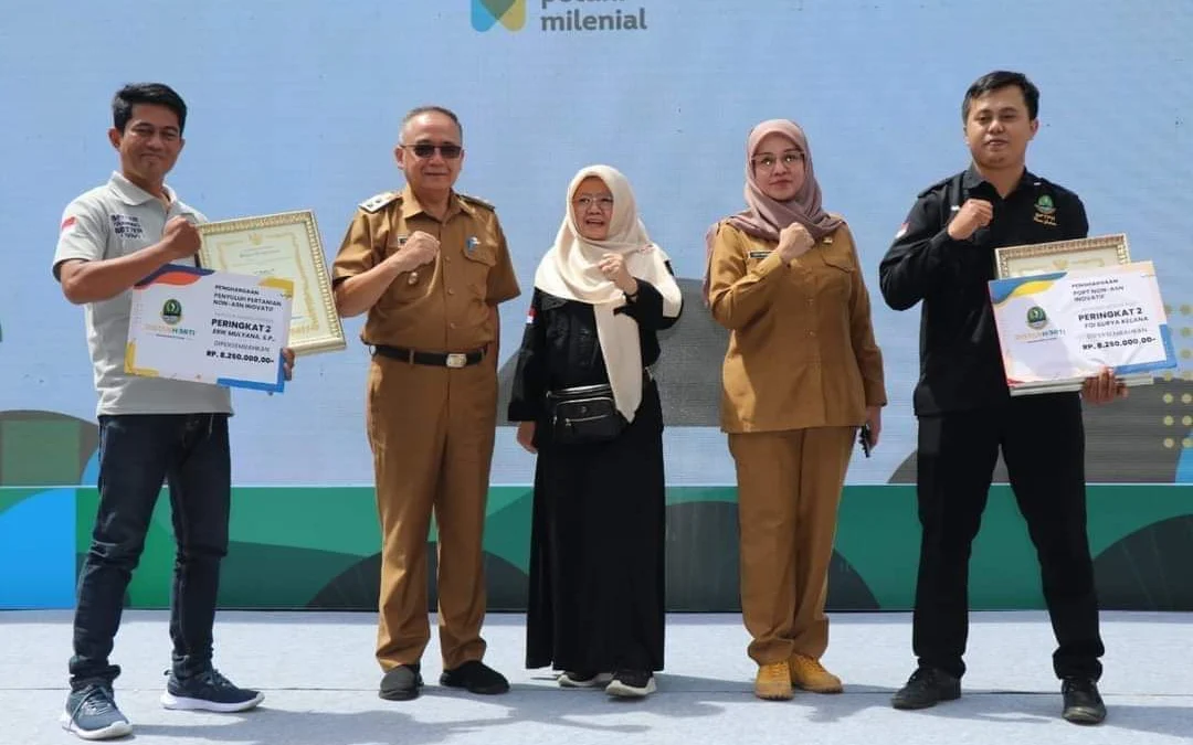 Penyuluh dan POPT Asal Kabupaten Sukabumi Raih Penghargaan Tingkat Jabar