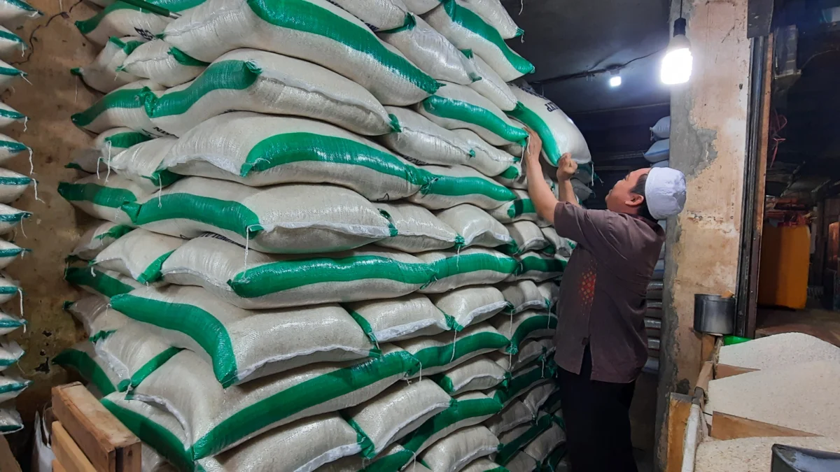 Harga Beras Medium Terpantau Turun