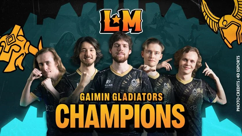 Gaimin Gladiators Menjadi Juara Lima Major Dota 2. Sumber Foto; Situs GosuGamers