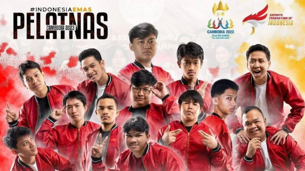 Roster Timnas PUBG Mobile Indonesia untuk SEA Games 2023.Sumber Foto: PB ESI