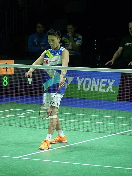 Tunggal Putra Jepang Kento Momota. Sumber Foto: Wikipedia