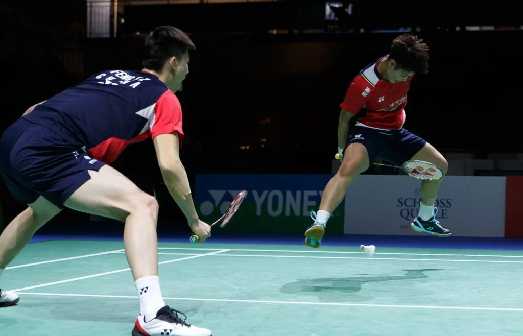 Feng Yan Zhe/ Huang Dong Ping Ganda Campuran China di German Open.